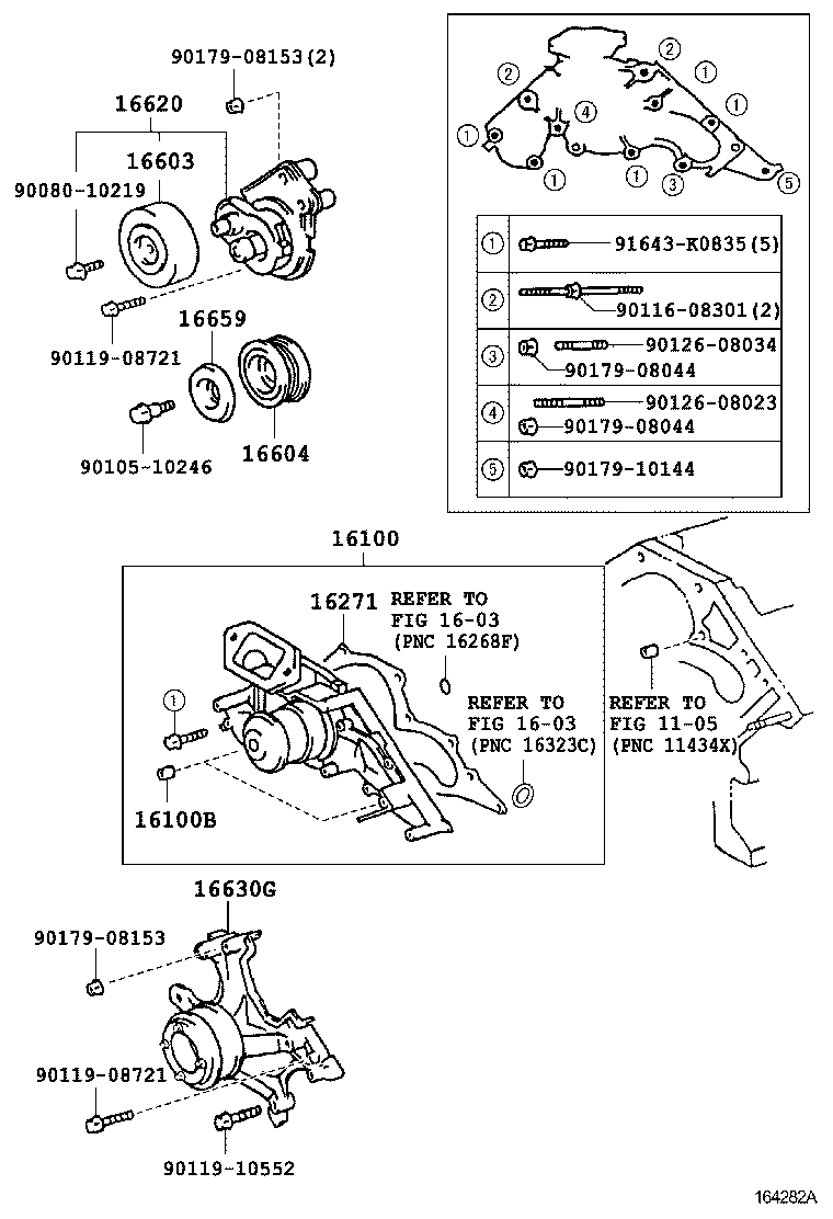  LS430 |  WATER PUMP