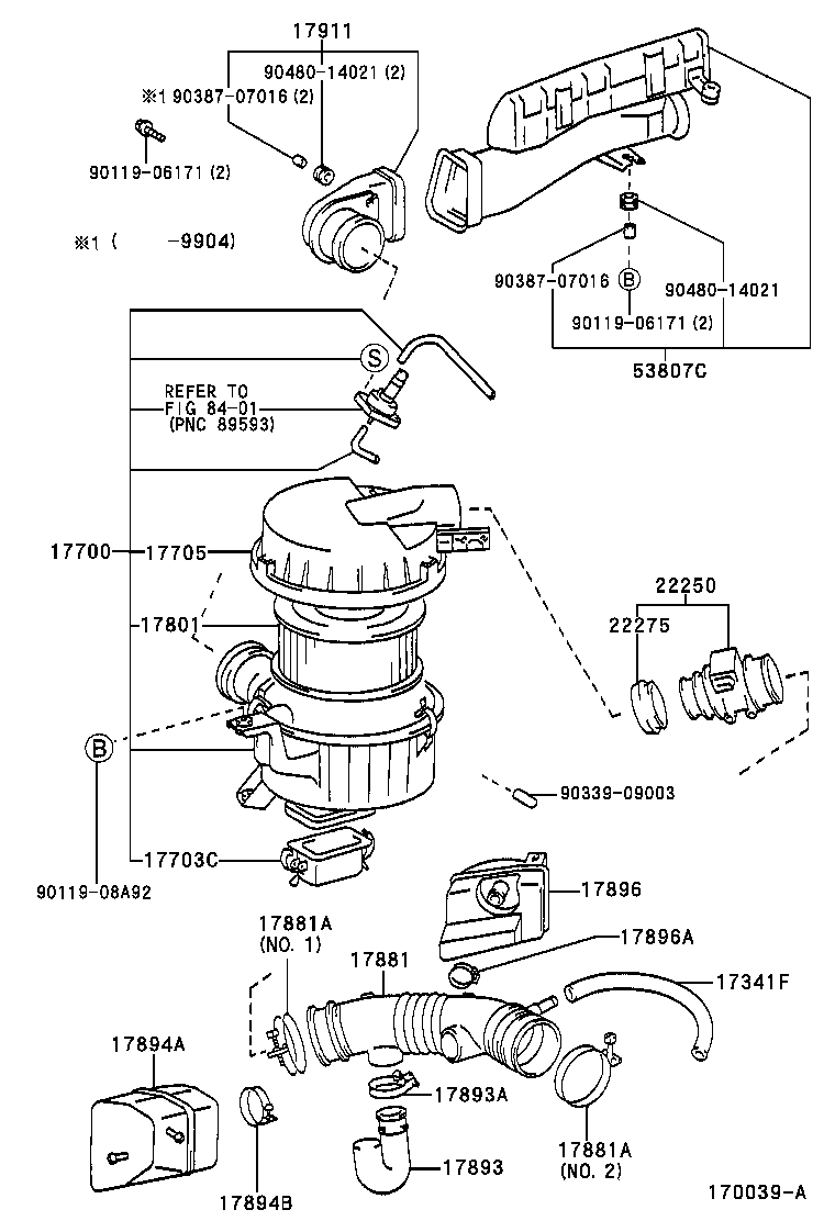  LAND CRUISER 90 |  AIR CLEANER