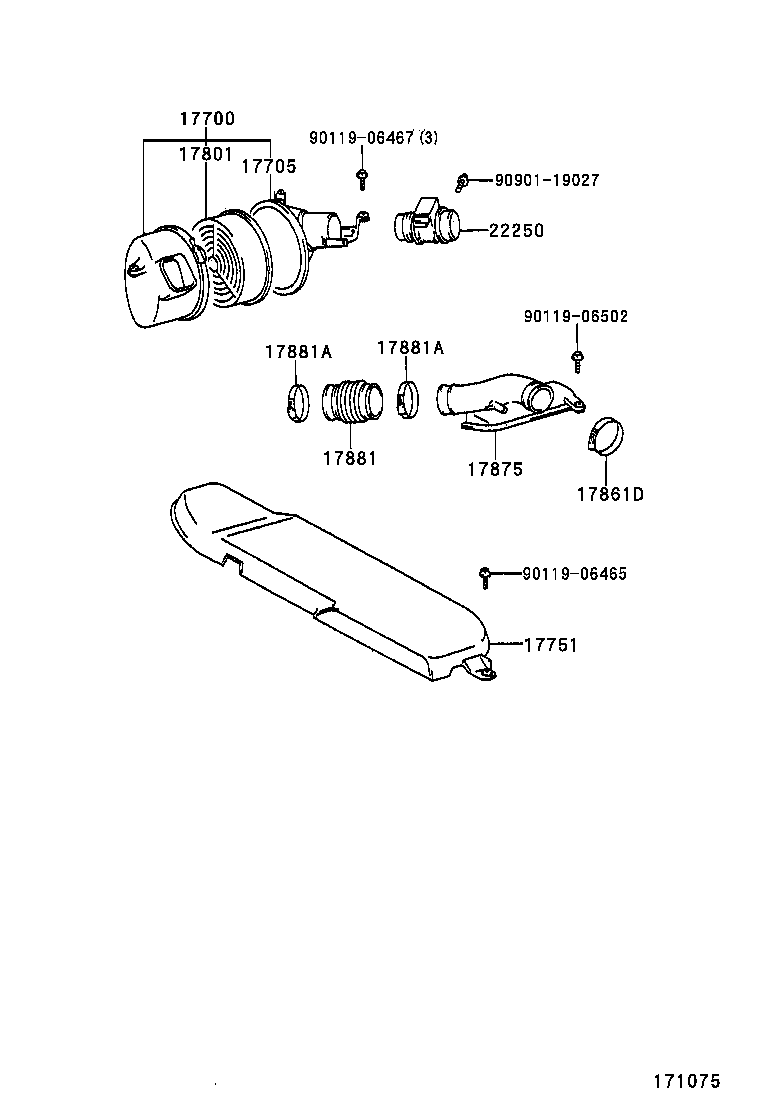  LS400 |  AIR CLEANER