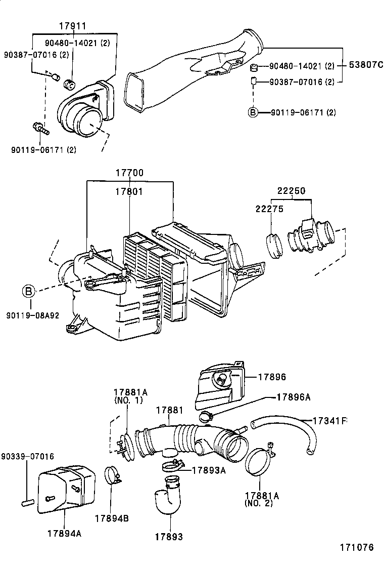  4RUNNER |  AIR CLEANER