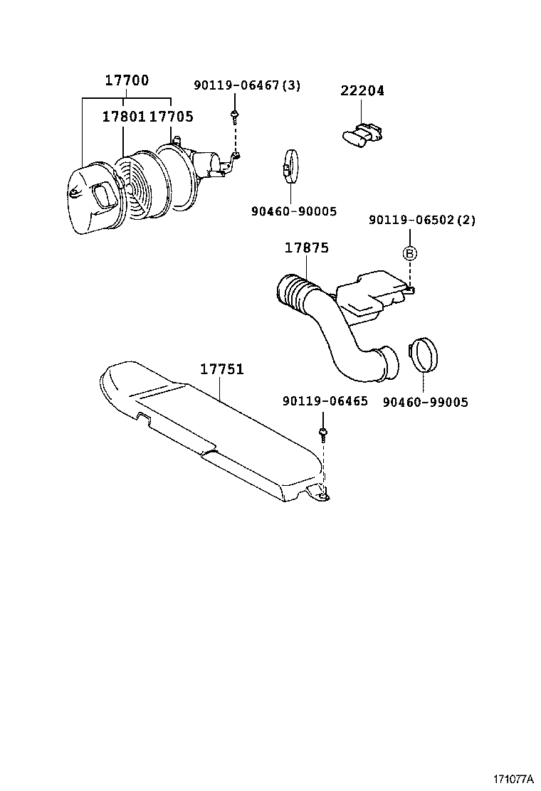  LS400 |  AIR CLEANER