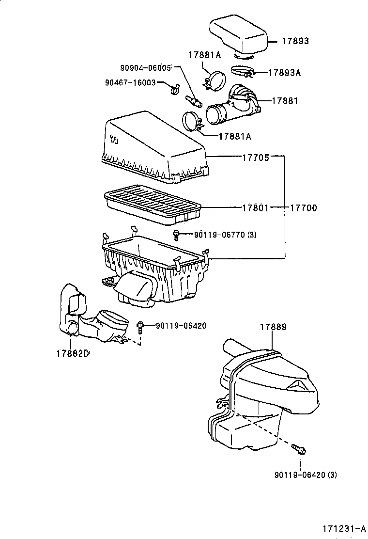  RAV4 |  AIR CLEANER