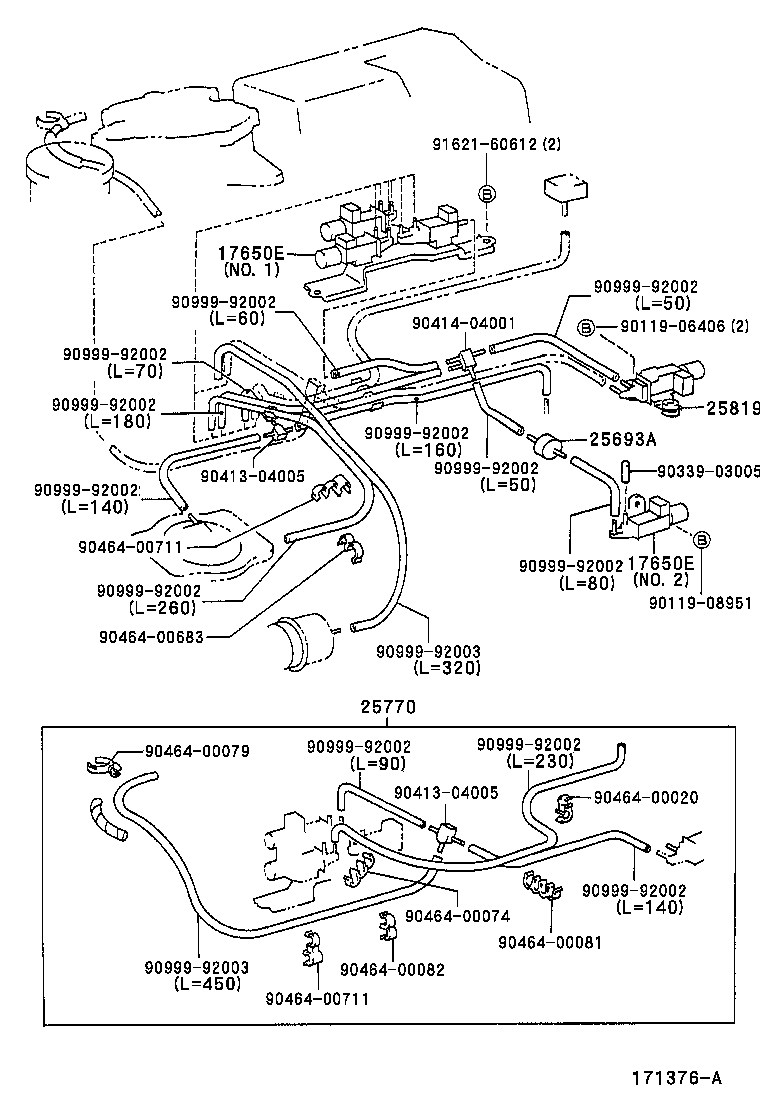  AVENSIS |  VACUUM PIPING