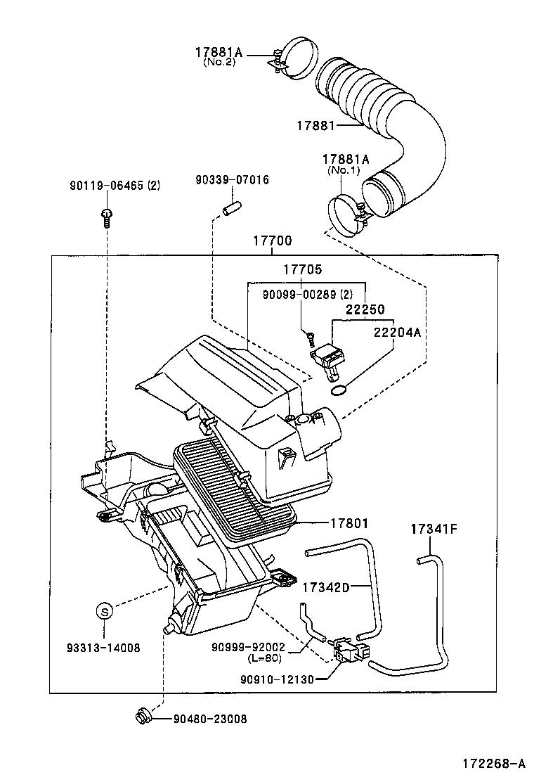  CELICA |  AIR CLEANER