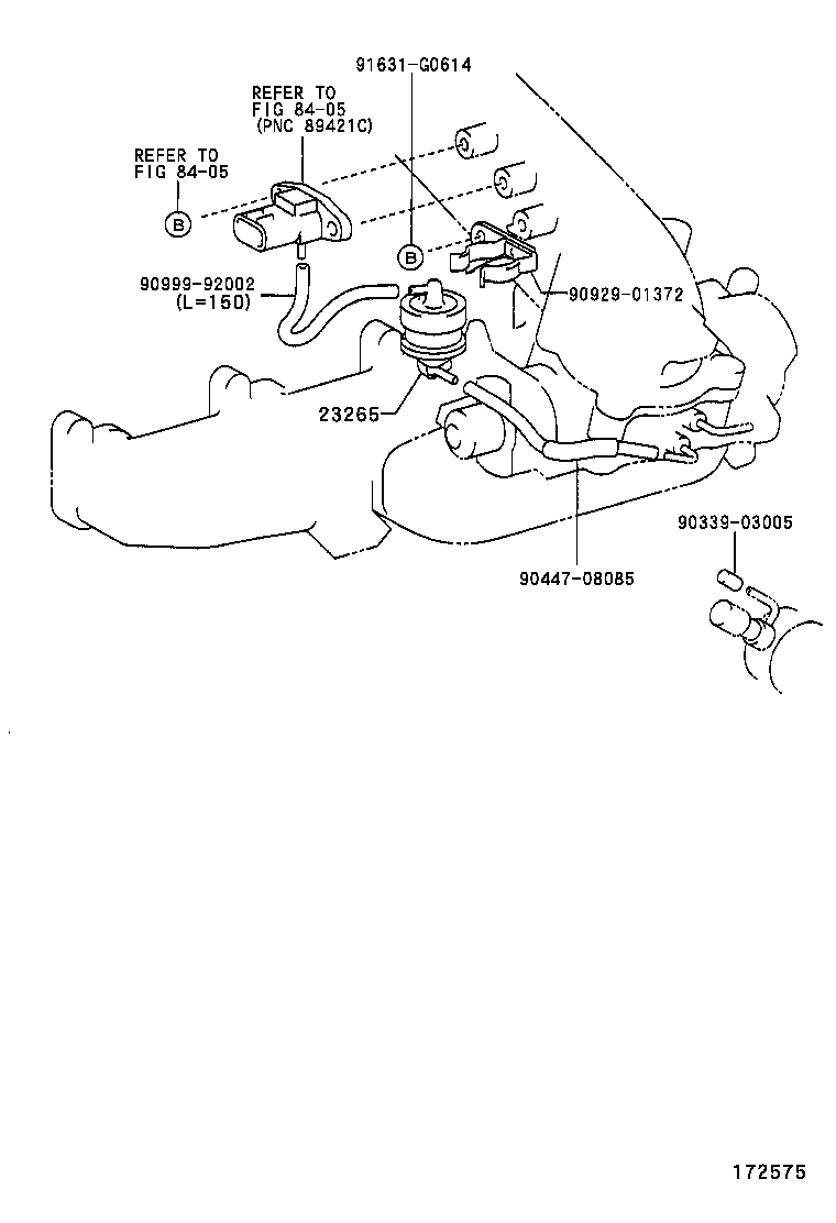  LAND CRUISER 90 |  VACUUM PIPING