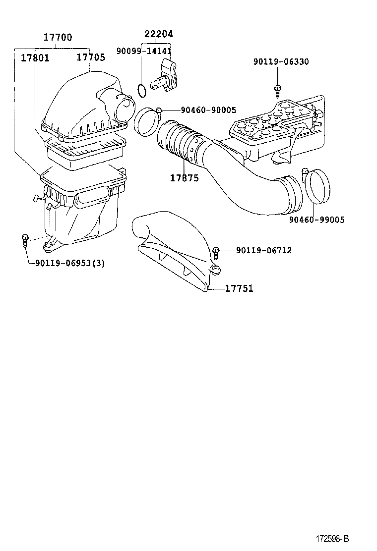  GS300 430 |  AIR CLEANER