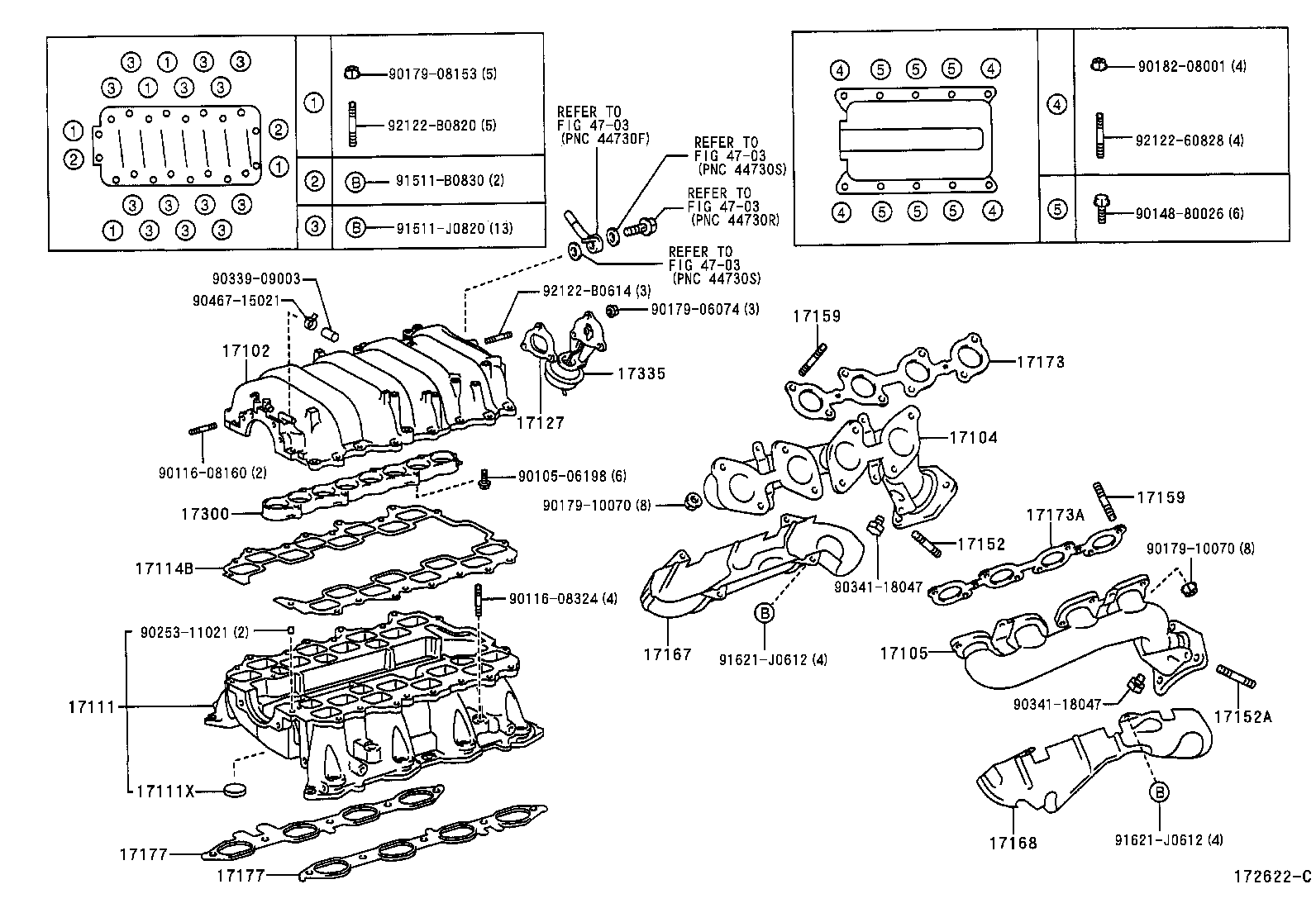  LS430 |  MANIFOLD