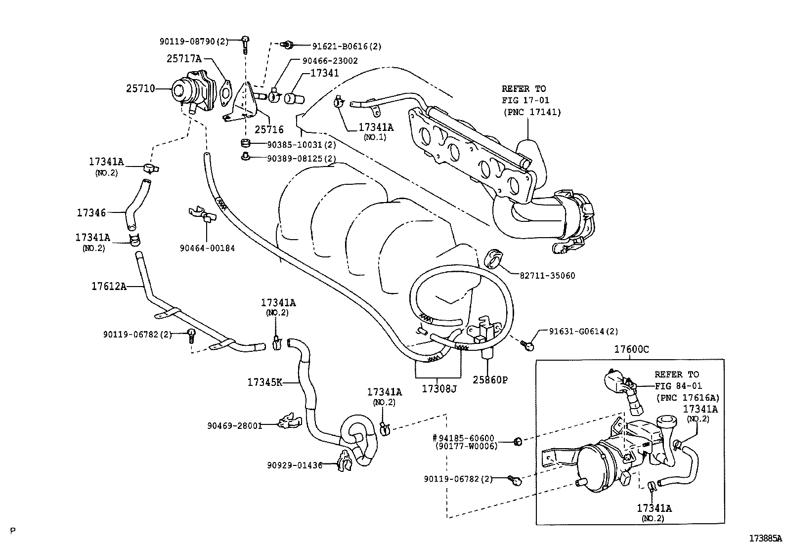  COROLLA HB UKP |  MANIFOLD AIR INJECTION SYSTEM