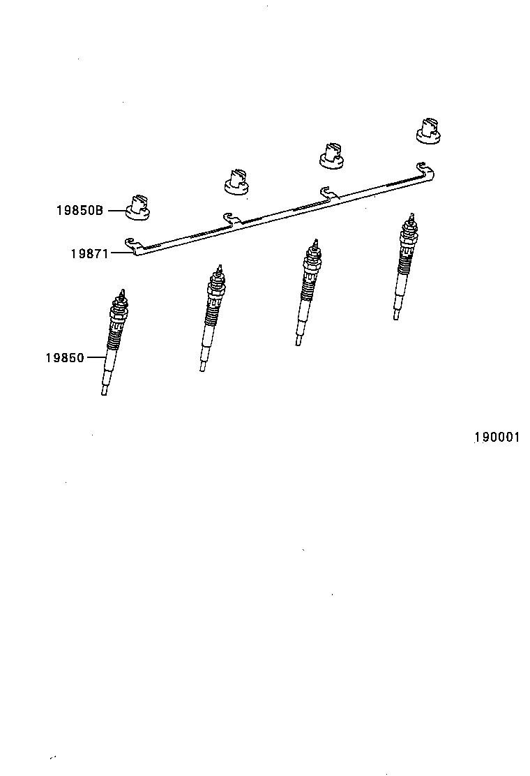  LAND CRUISER 90 |  IGNITION COIL SPARK PLUG