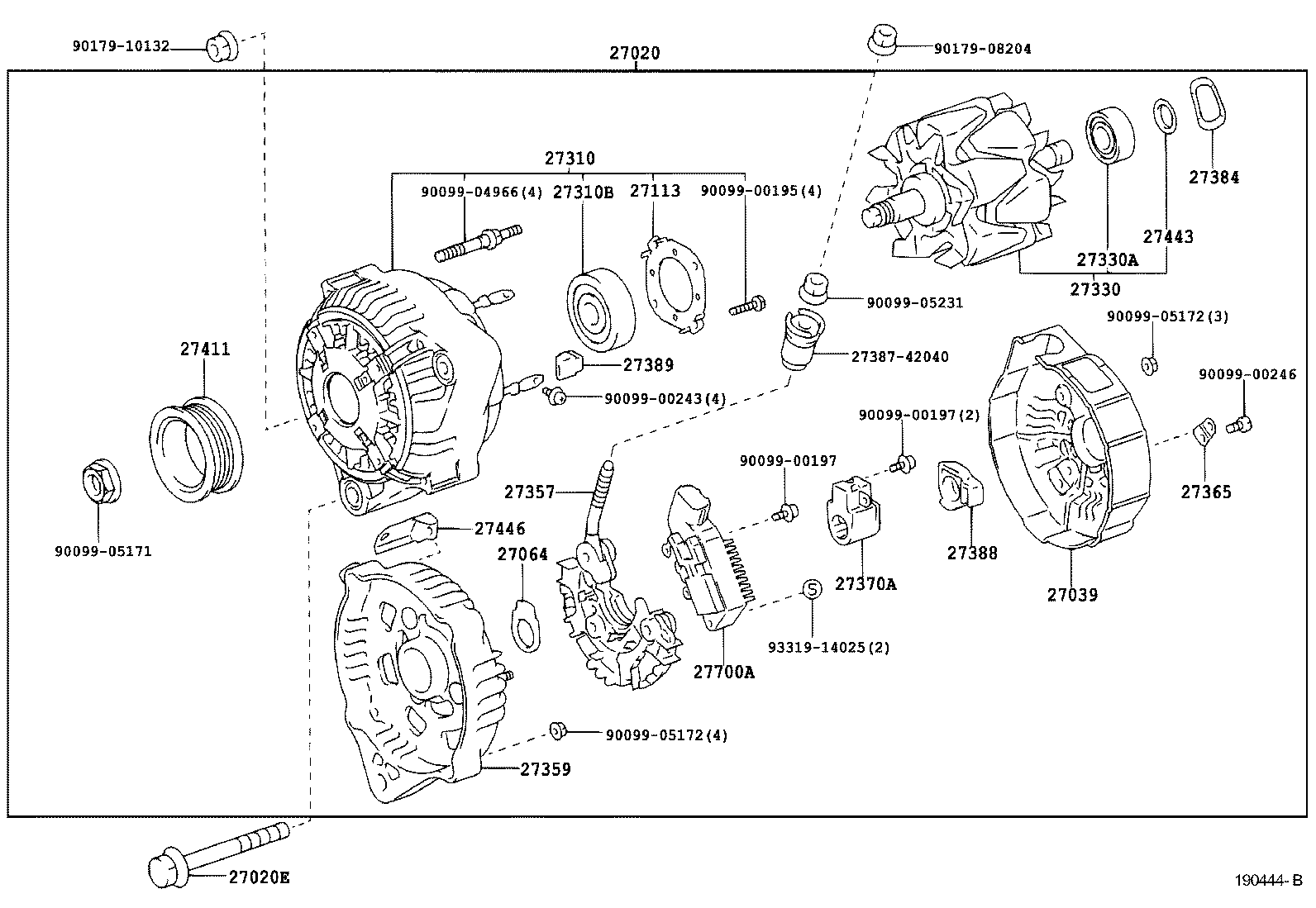  GS300 430 |  ALTERNATOR