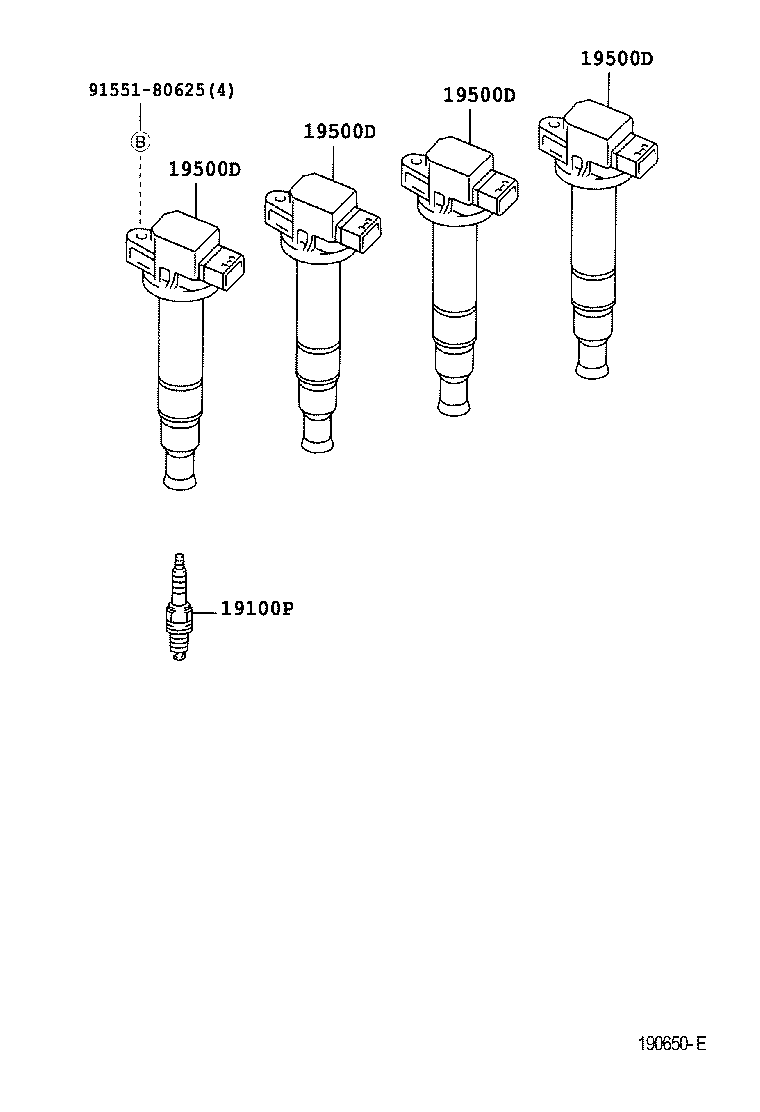  YARIS JPP |  IGNITION COIL SPARK PLUG