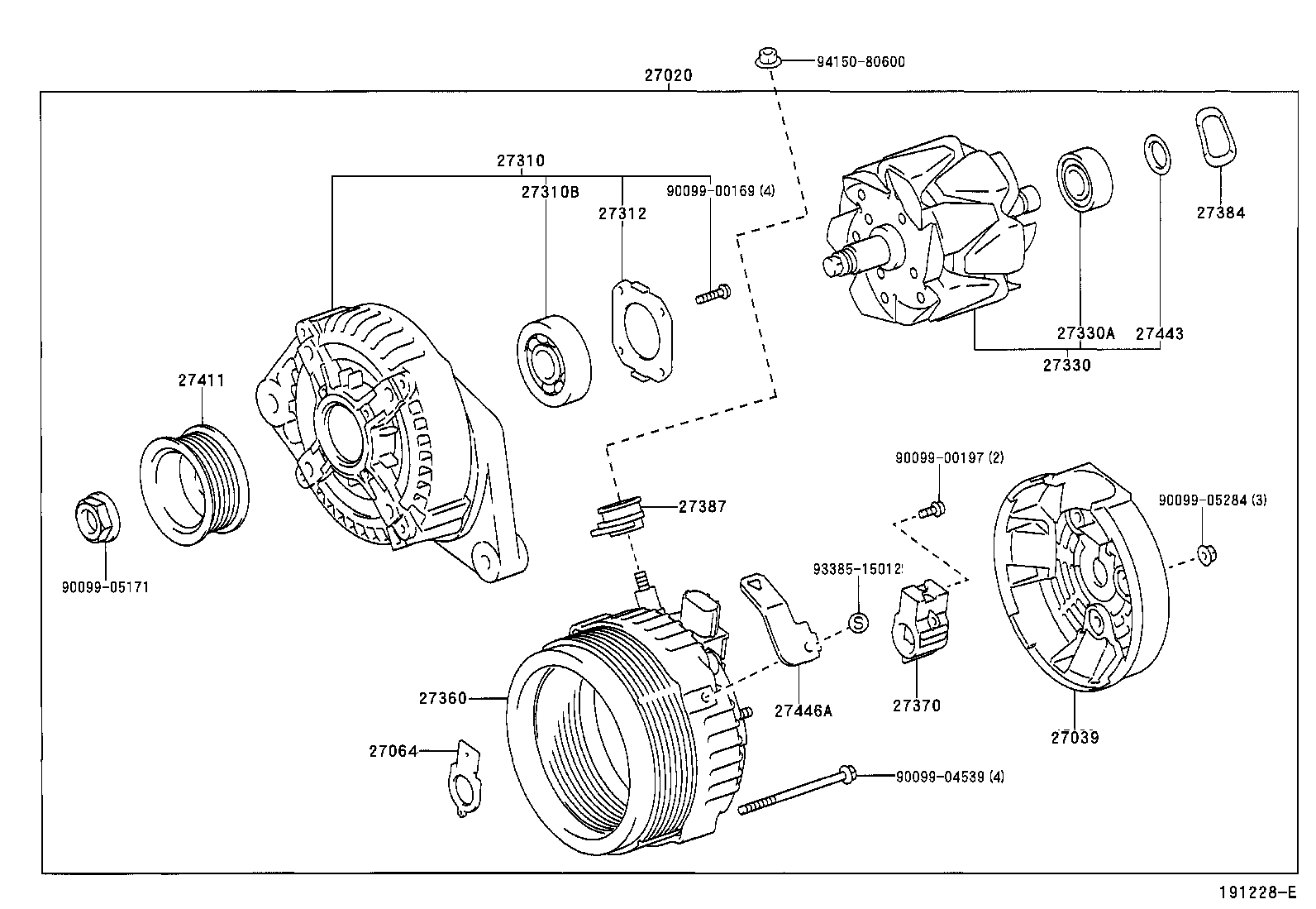  RX300 |  ALTERNATOR