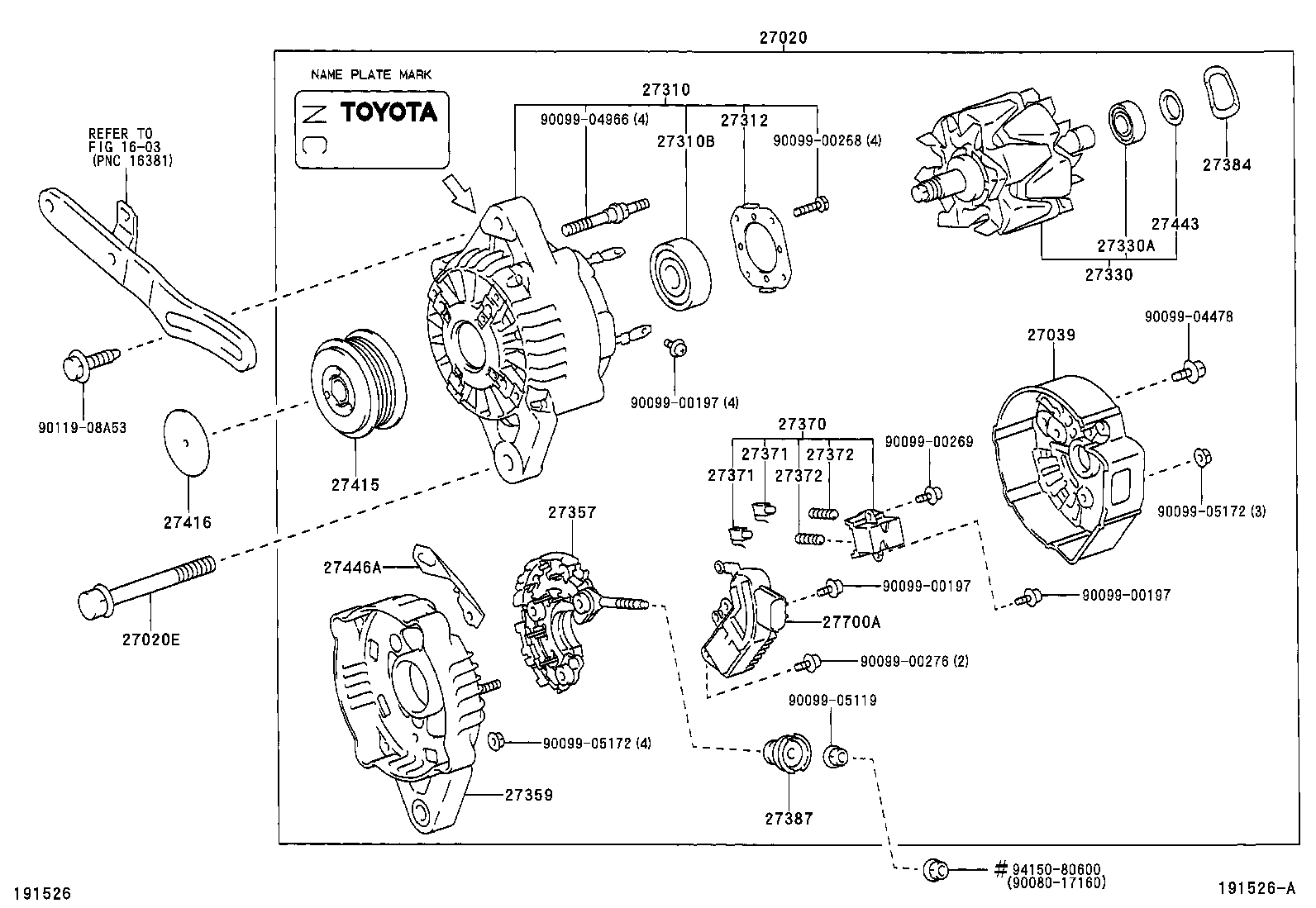  YARIS JPP |  ALTERNATOR