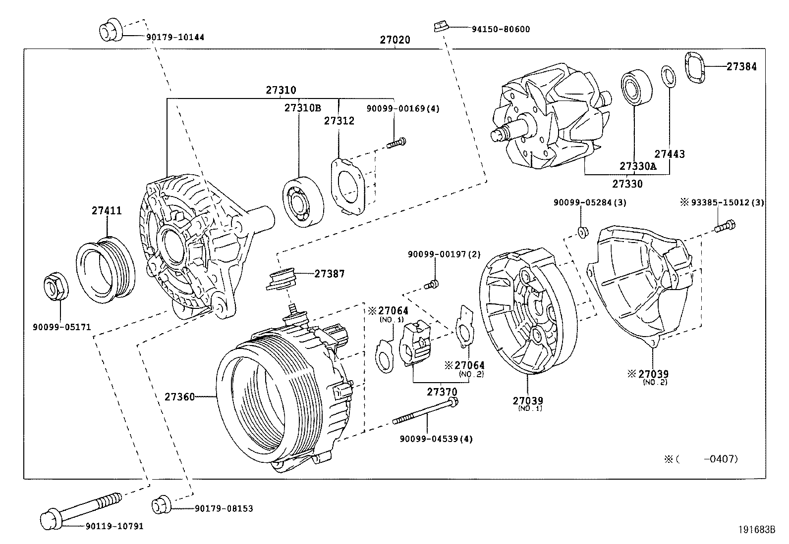  LAND CRUISER 100 |  ALTERNATOR