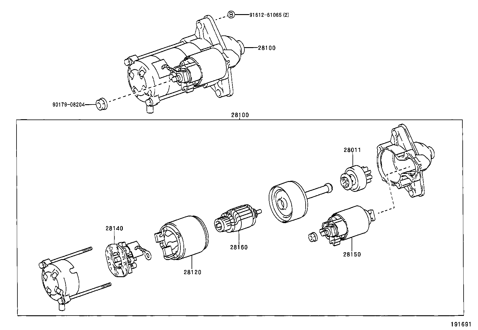  MR2 |  STARTER