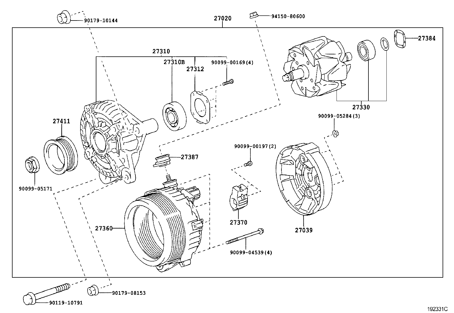  LAND CRUISER 100 |  ALTERNATOR