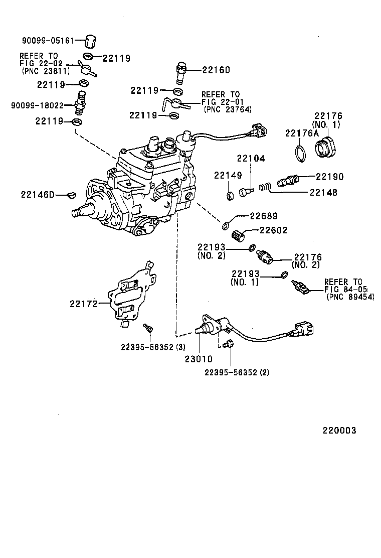  LAND CRUISER 90 |  INJECTION PUMP BODY