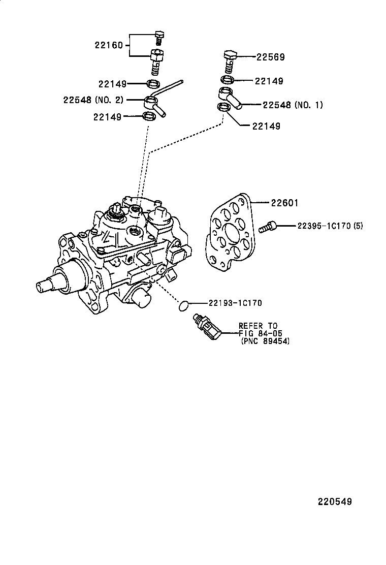  LAND CRUISER 100 |  INJECTION PUMP BODY