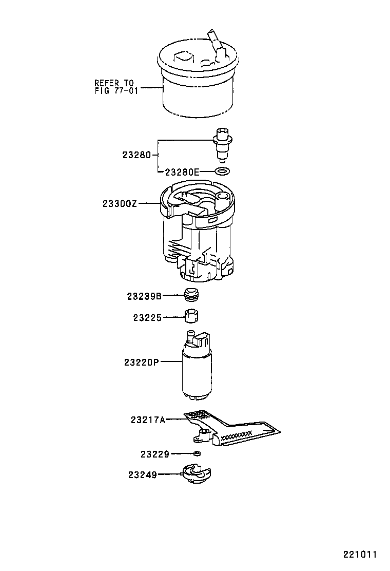  COROLLA SED WG JPP |  FUEL INJECTION SYSTEM