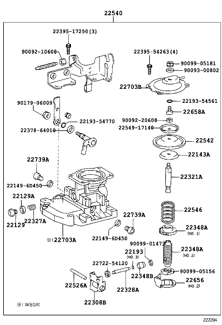  LAND CRUISER 80 |  INJECTION PUMP BODY