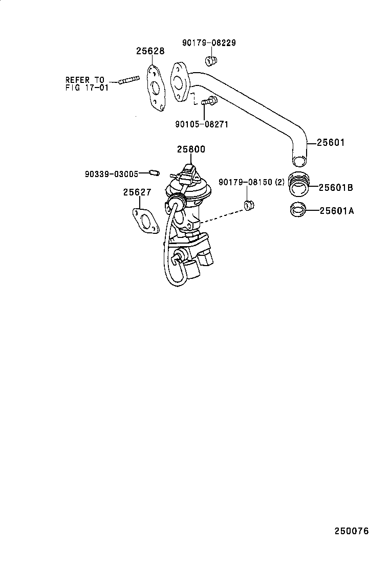  LAND CRUISER 90 |  EXHAUST GAS RECIRCULATION SYSTEM