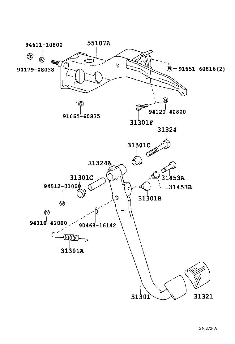  LAND CRUISER 70 |  CLUTCH PEDAL FLEXIBLE HOSE