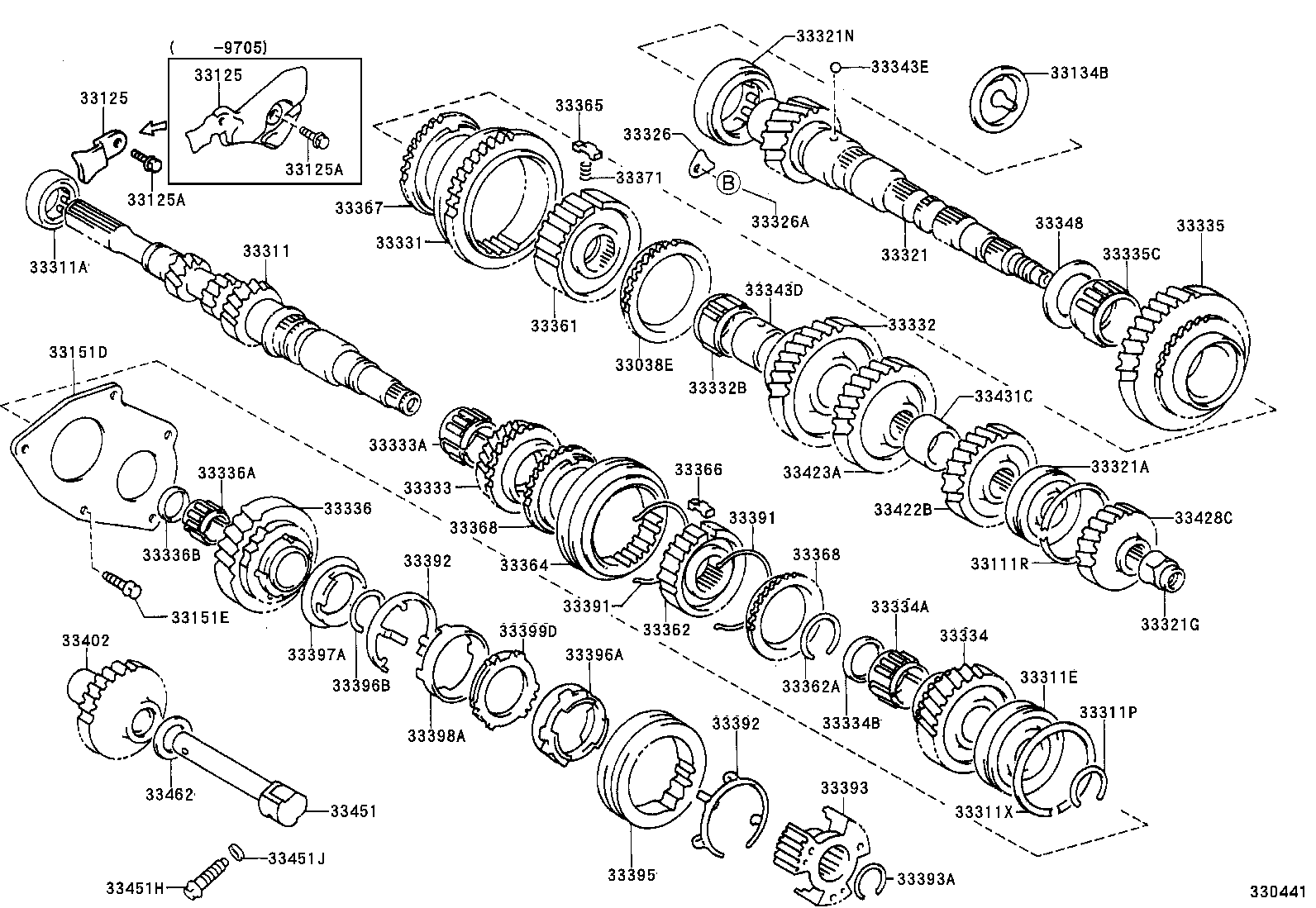  CELICA |  TRANSMISSION GEAR MTM