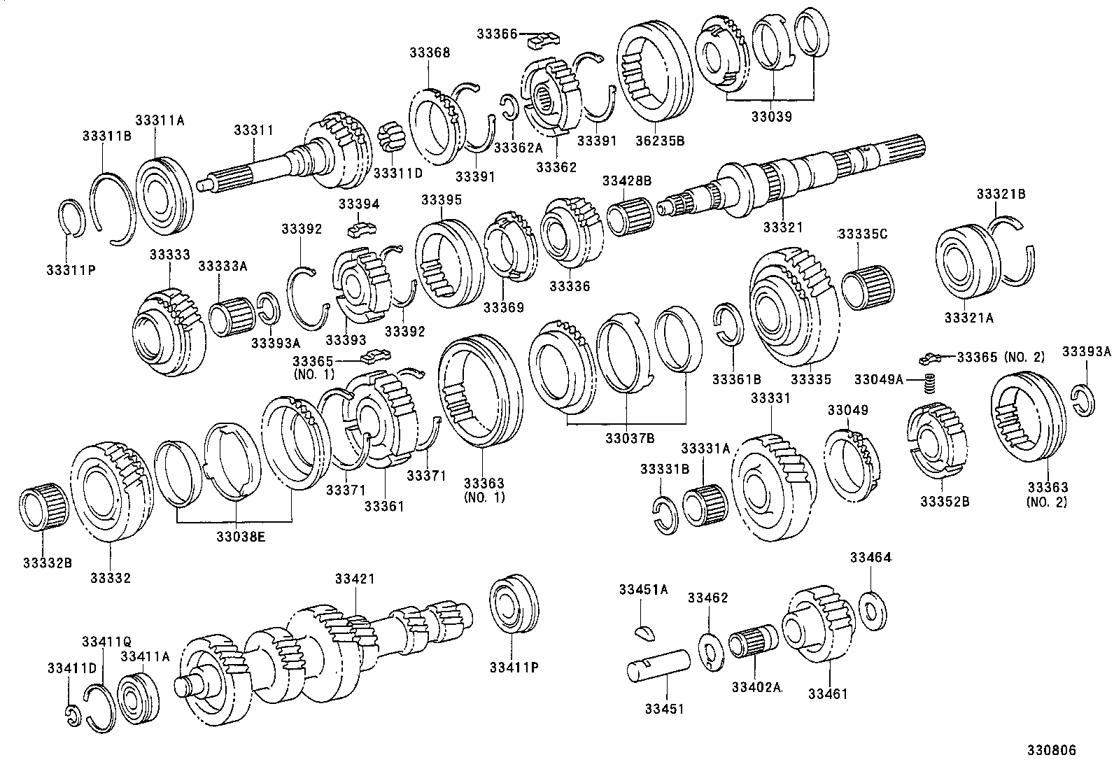  LAND CRUISER 100 |  TRANSMISSION GEAR MTM