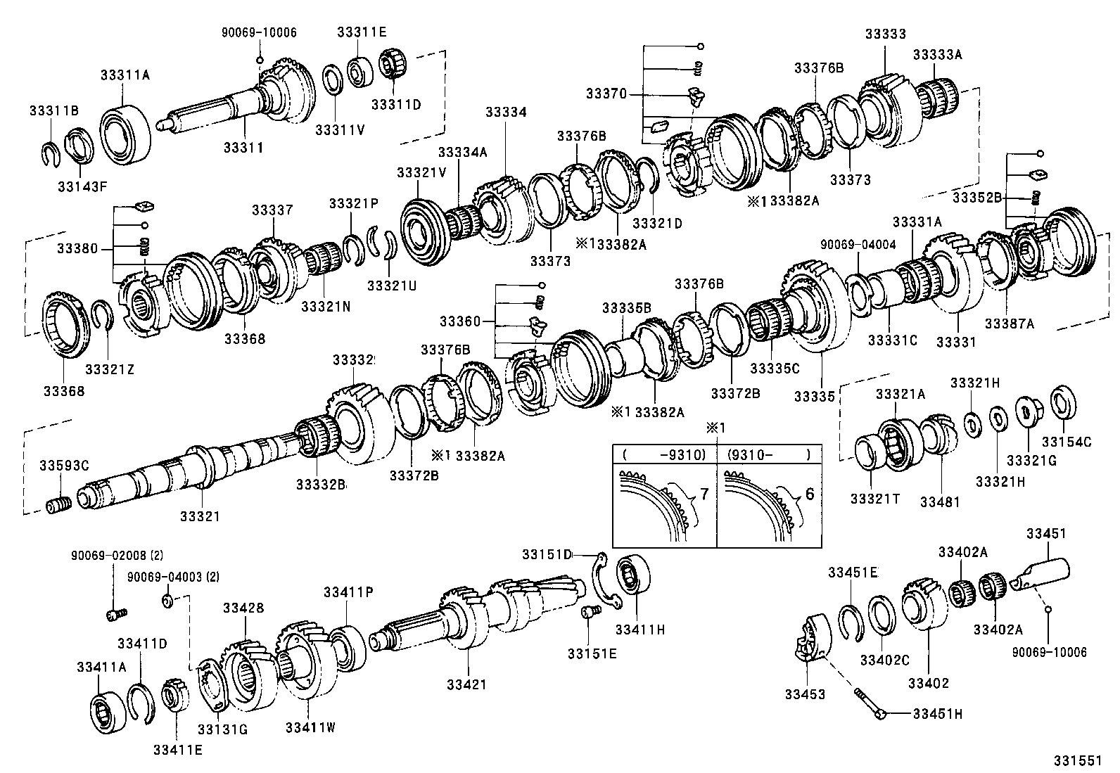  SUPRA |  TRANSMISSION GEAR MTM