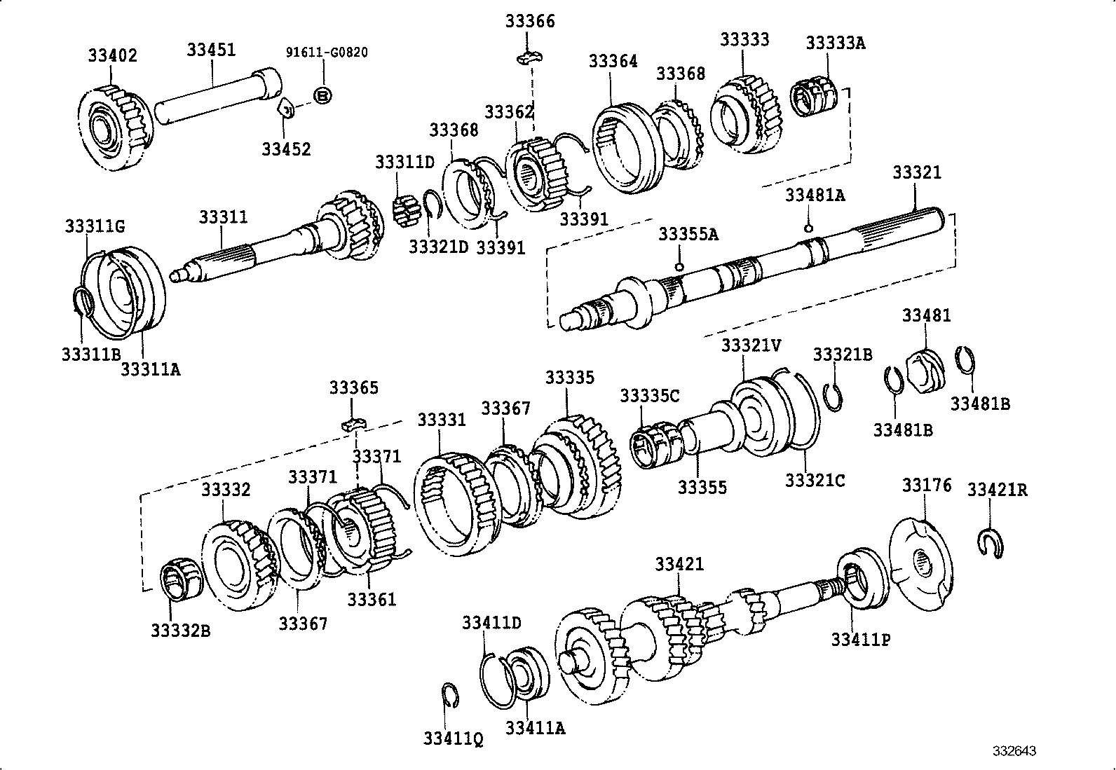  HIACE VAN COMUTER |  TRANSMISSION GEAR MTM