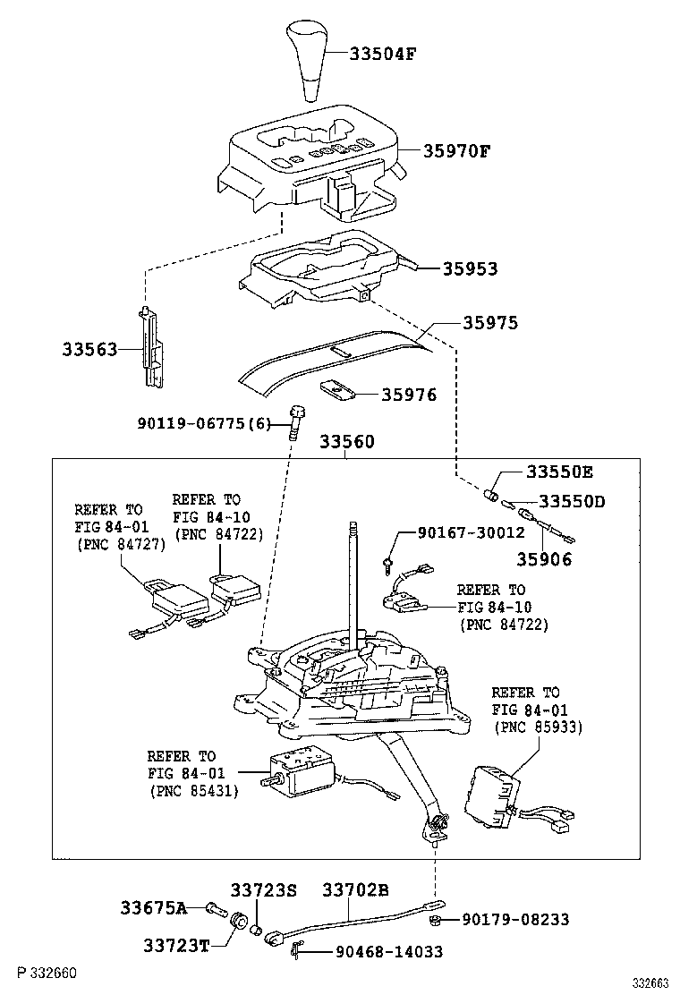  LAND CRUISER 100 |  SHIFT LEVER RETAINER
