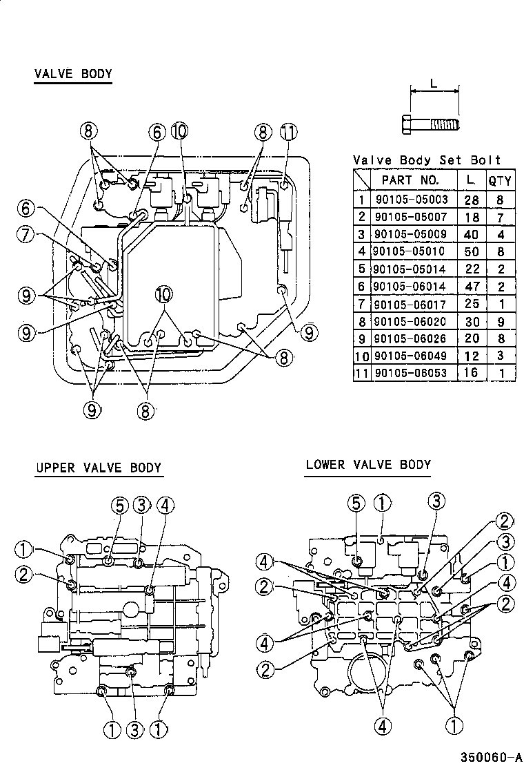  PICNIC |  VALVE BODY OIL STRAINER ATM
