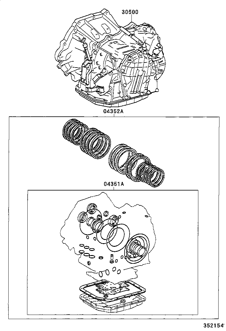  CELICA |  TRANSAXLE OR TRANSMISSION ASSY GASKET KIT ATM