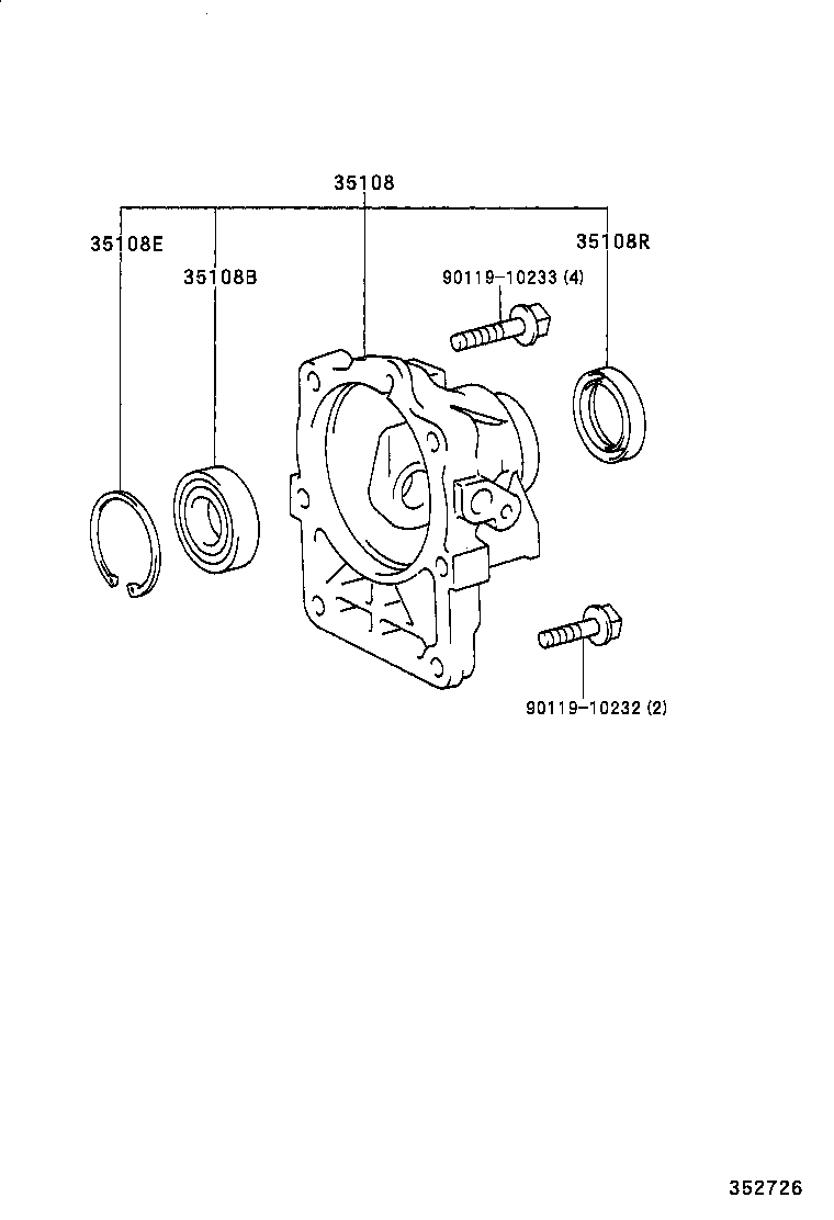  LS430 |  EXTENSION HOUSING ATM