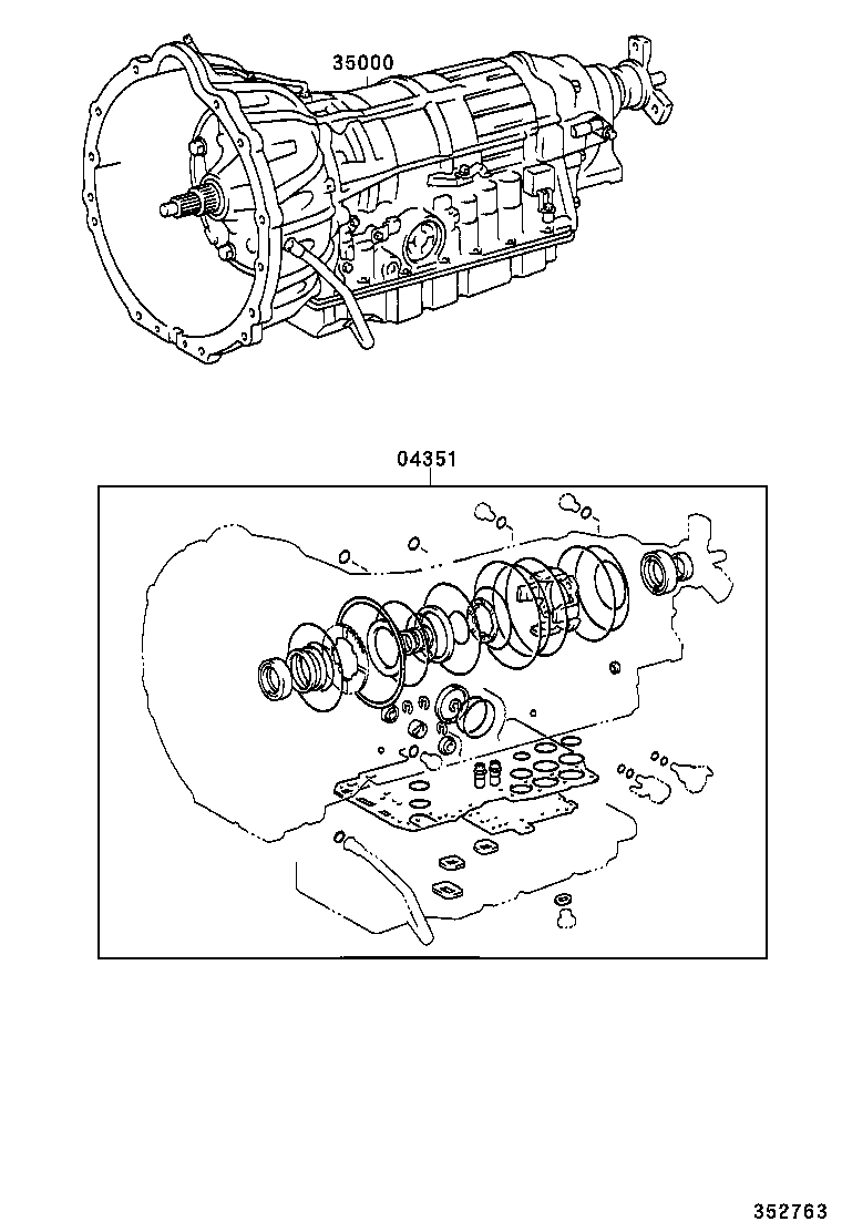  GS300 430 |  TRANSAXLE OR TRANSMISSION ASSY GASKET KIT ATM