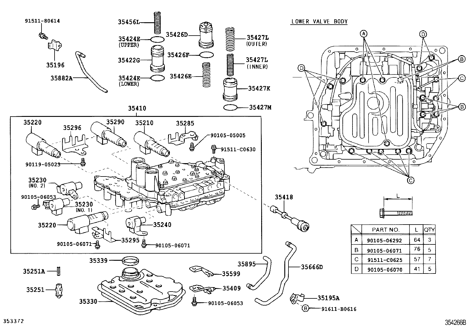  RX300 330 350 |  VALVE BODY OIL STRAINER ATM