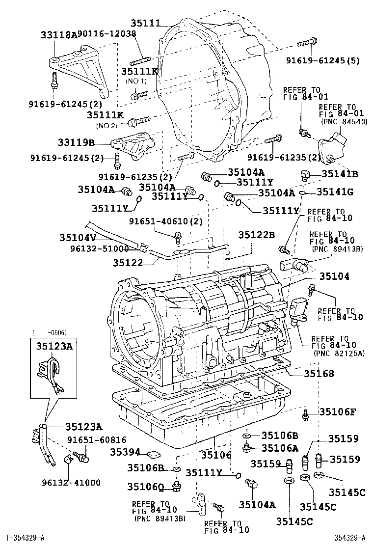  LAND CRUISER 100 |  TRANSMISSION CASE OIL PAN ATM