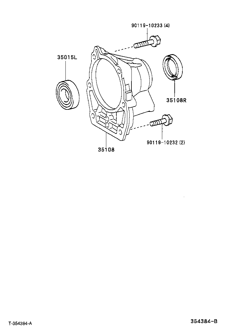  LS430 |  EXTENSION HOUSING ATM