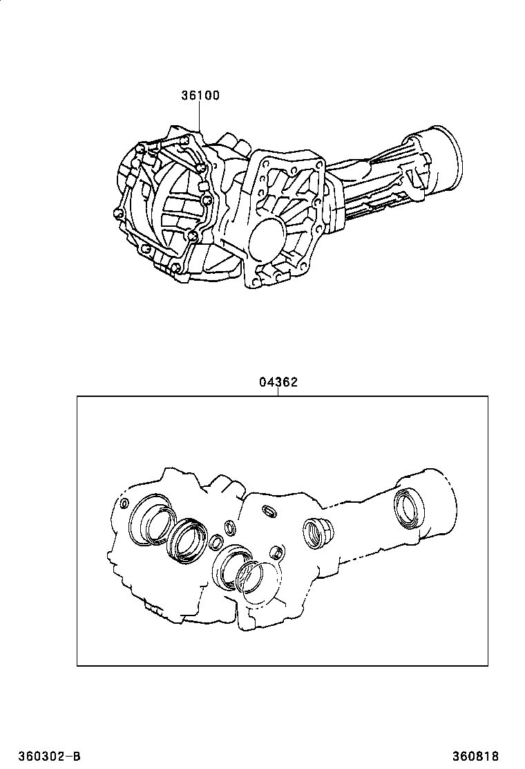  RX300 330 350 |  TRANSFER ASSEMBLY GASKET KIT