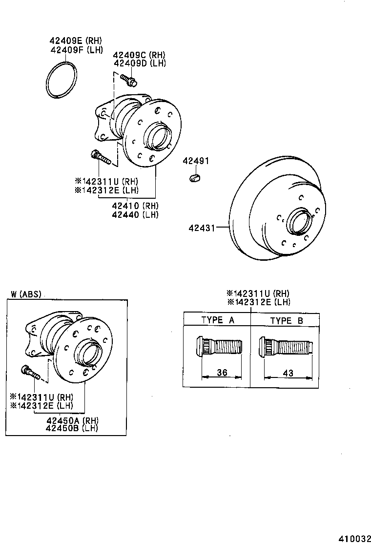  CELICA |  REAR AXLE SHAFT HUB