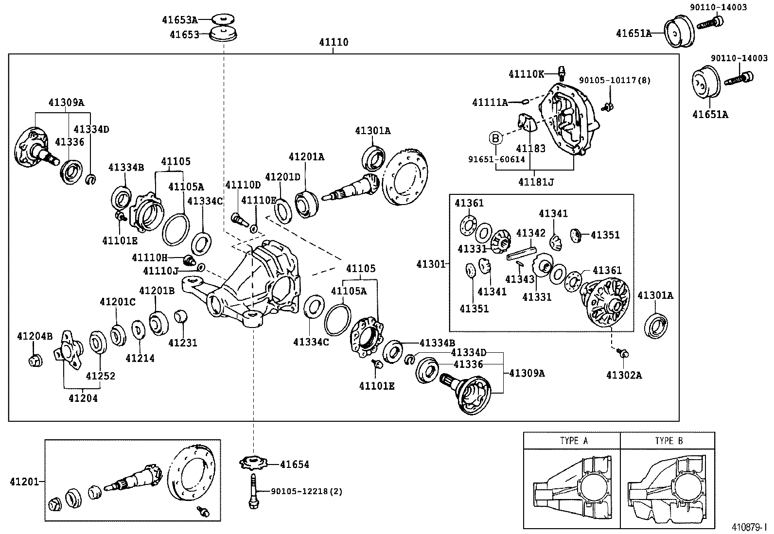  CENTURY |  REAR AXLE HOUSING DIFFERENTIAL