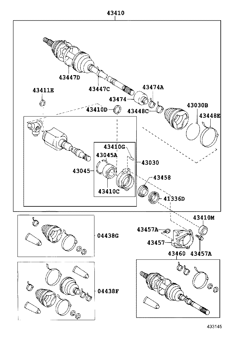  CELICA |  FRONT DRIVE SHAFT