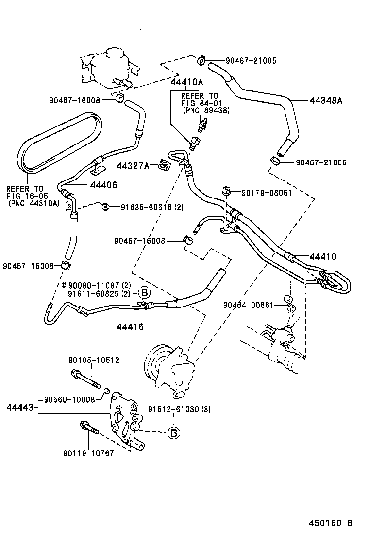  CAMRY |  POWER STEERING TUBE