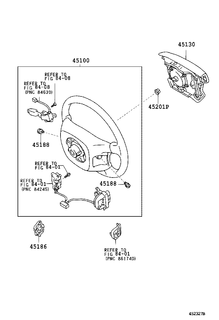  LS430 |  STEERING WHEEL