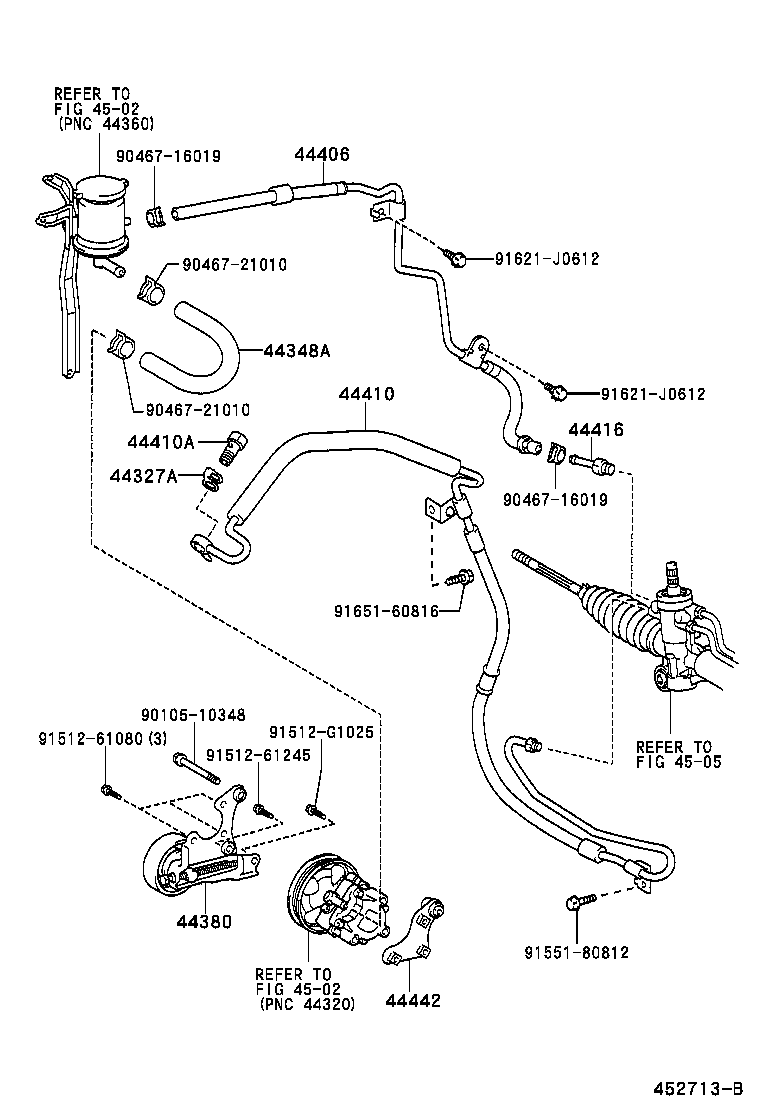  RAV4 |  POWER STEERING TUBE