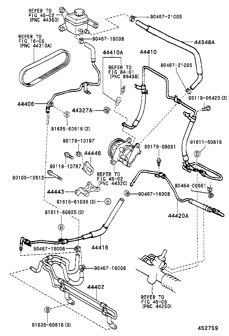  RX300 |  POWER STEERING TUBE
