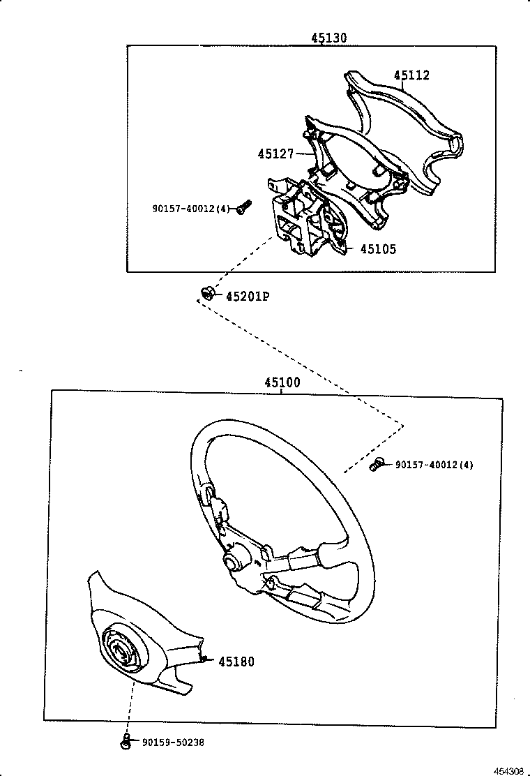  CARINA E WG JPP |  STEERING WHEEL