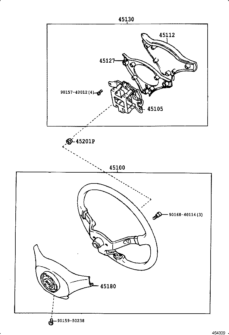  CARINA E UKP |  STEERING WHEEL