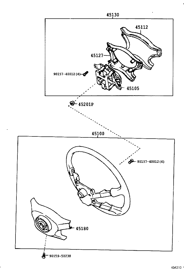  CARINA E UKP |  STEERING WHEEL