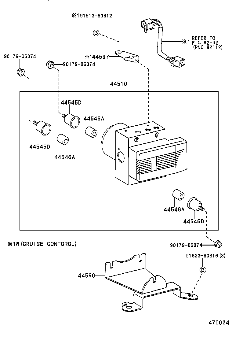  LAND CRUISER 90 |  BRAKE TUBE CLAMP